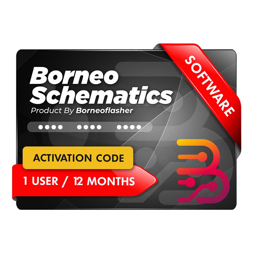Borneo Schematics Activation (1 User/12 Months)