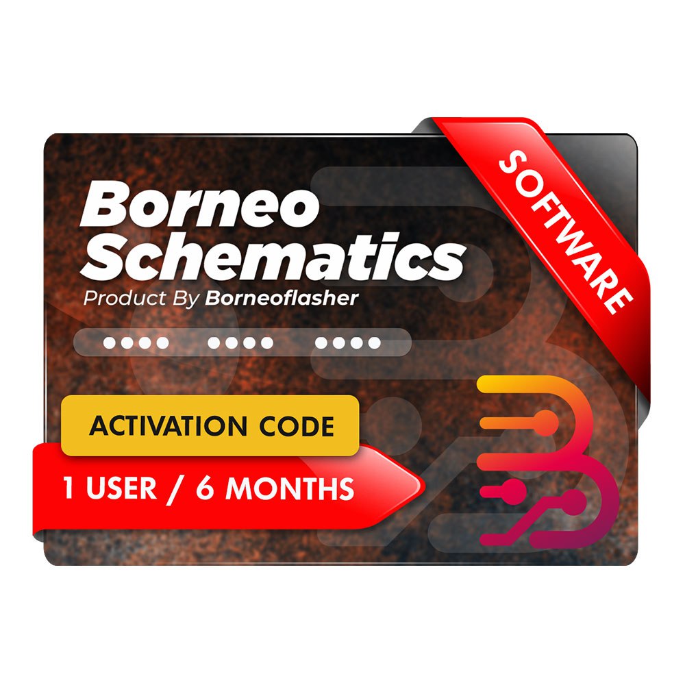 Borneo Schematics Activation (1 User/6 Months)