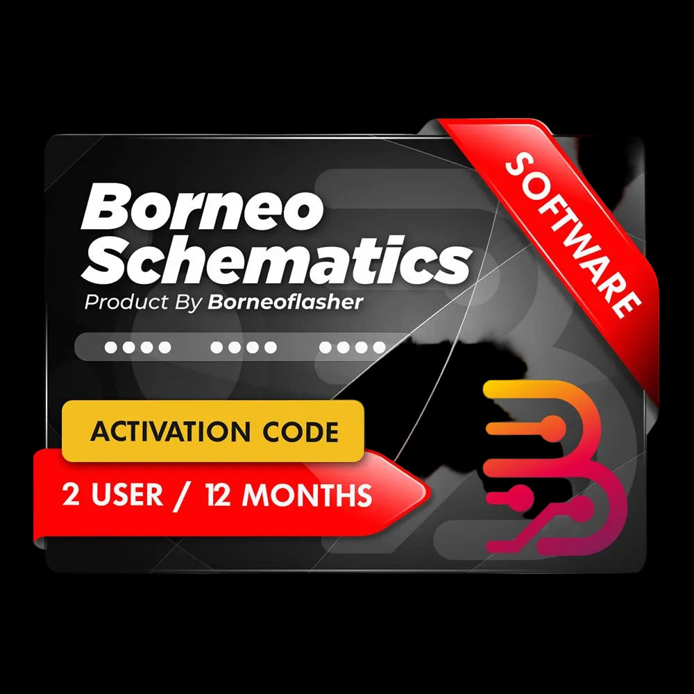 Borneo Schematics Activation 2 Users 12 Months