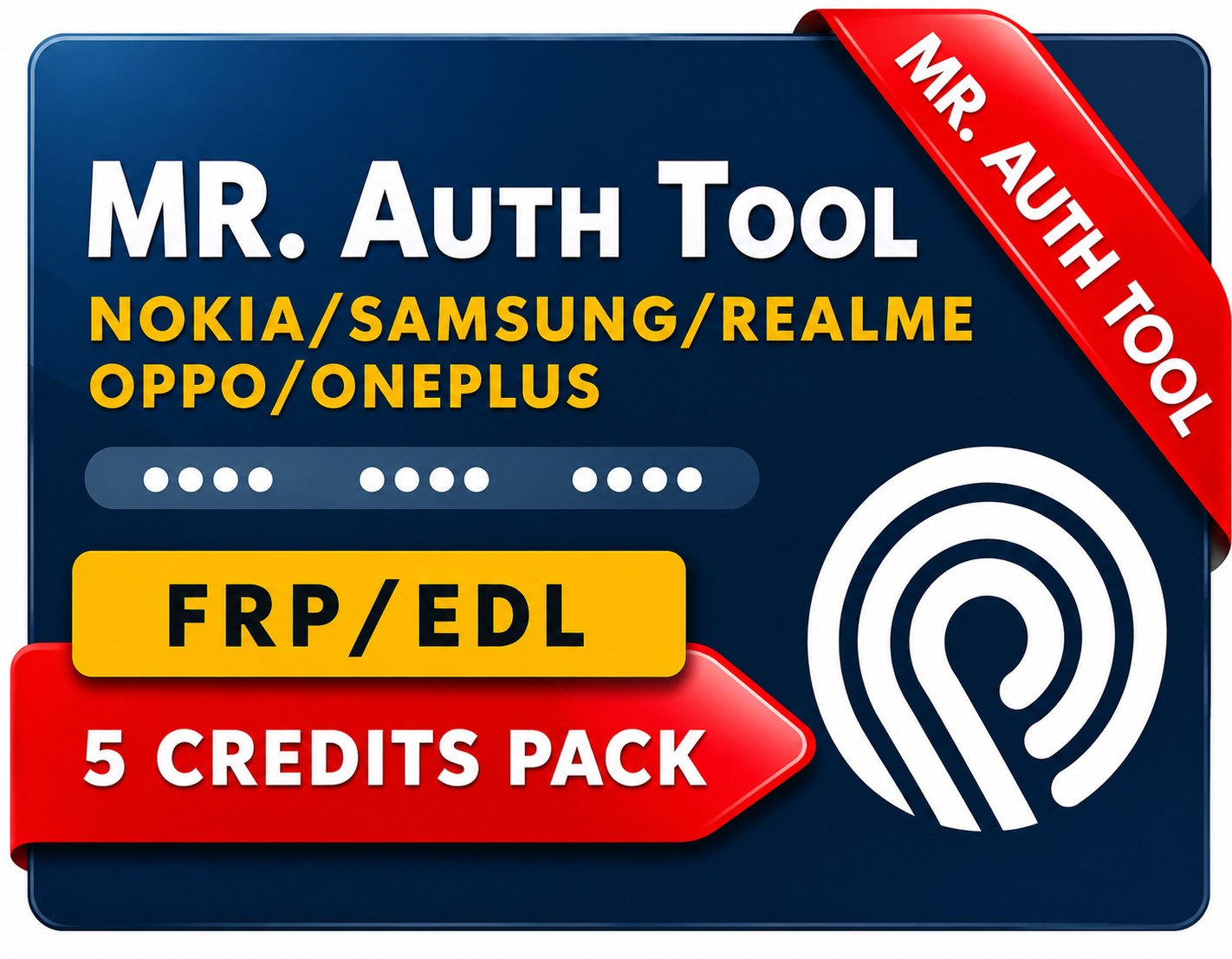 5 Créditos — MR Auth Tool