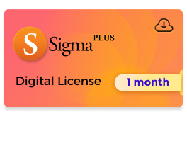 Sigma Plus digital license (1 month)