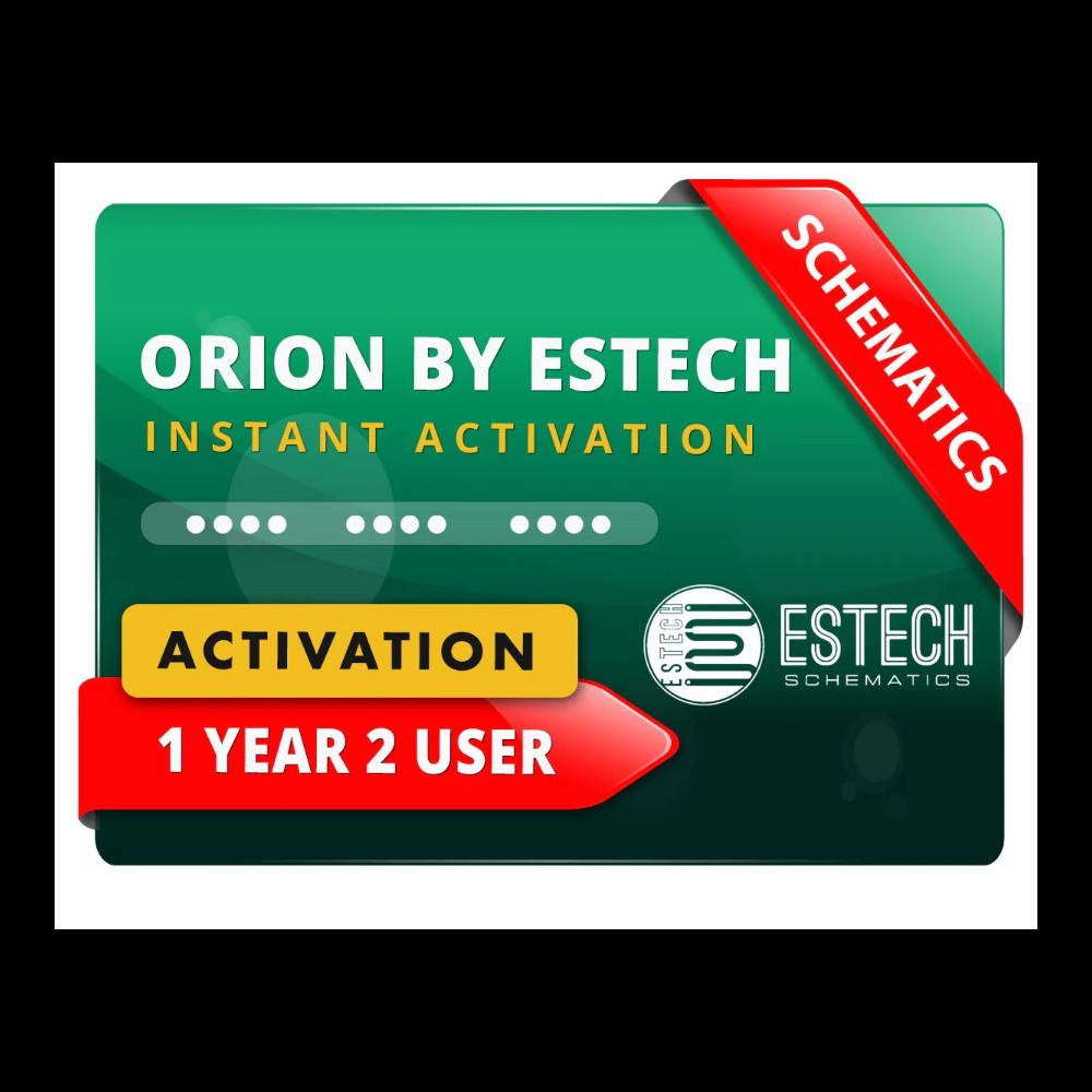 Orion Schematics License (12 Months) – 2 PCs