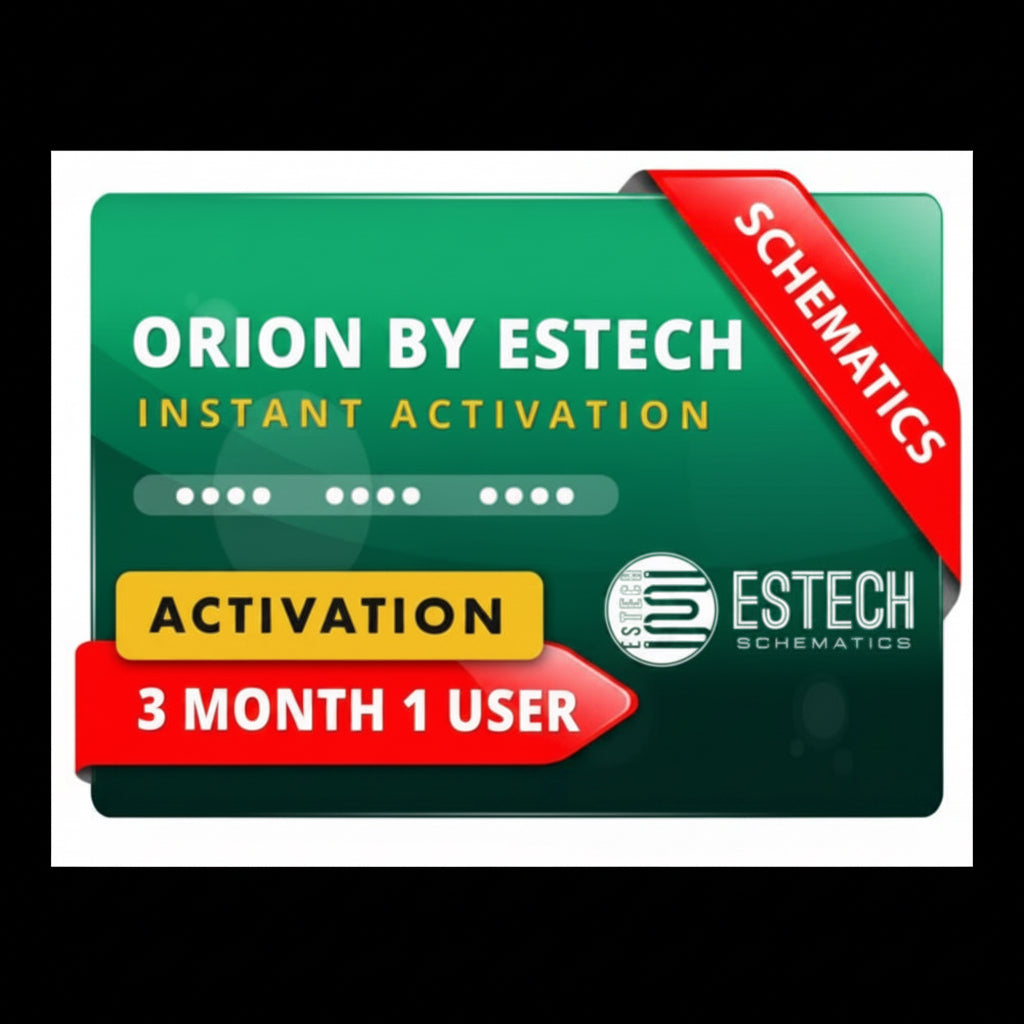 Orion Schematics License (3 Months) – 1 PC
