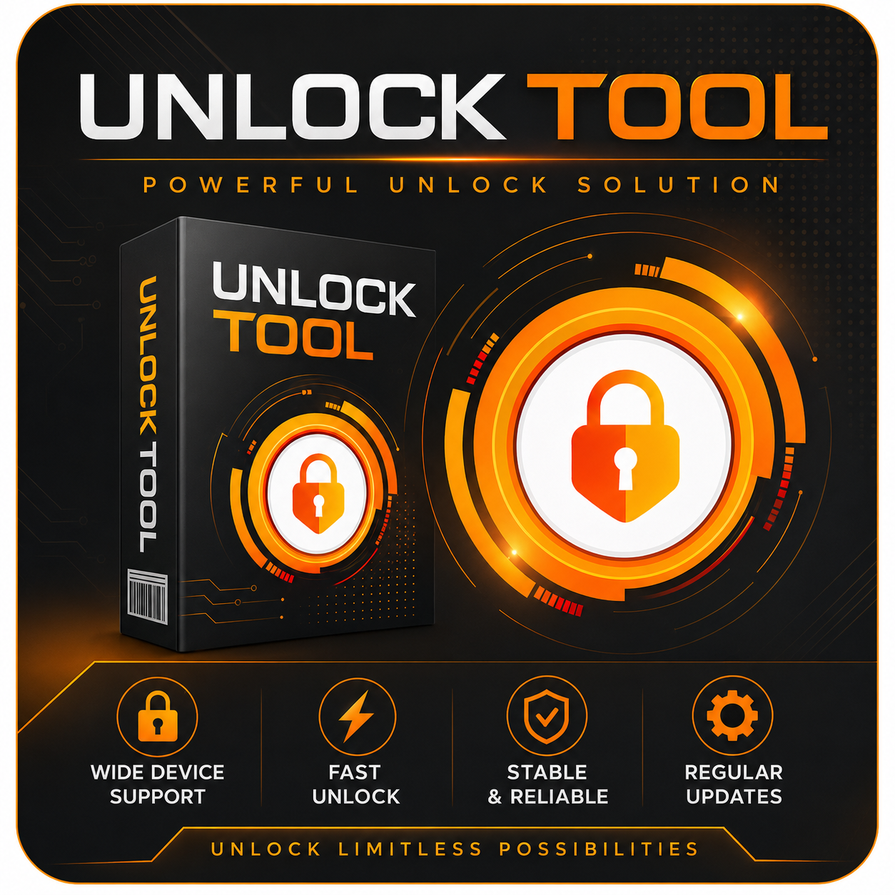 UnlockTool Mobile Repair Software Logo