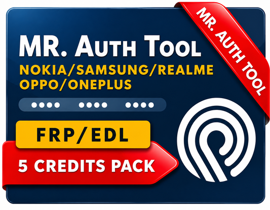 5 Créditos — MR Auth Tool