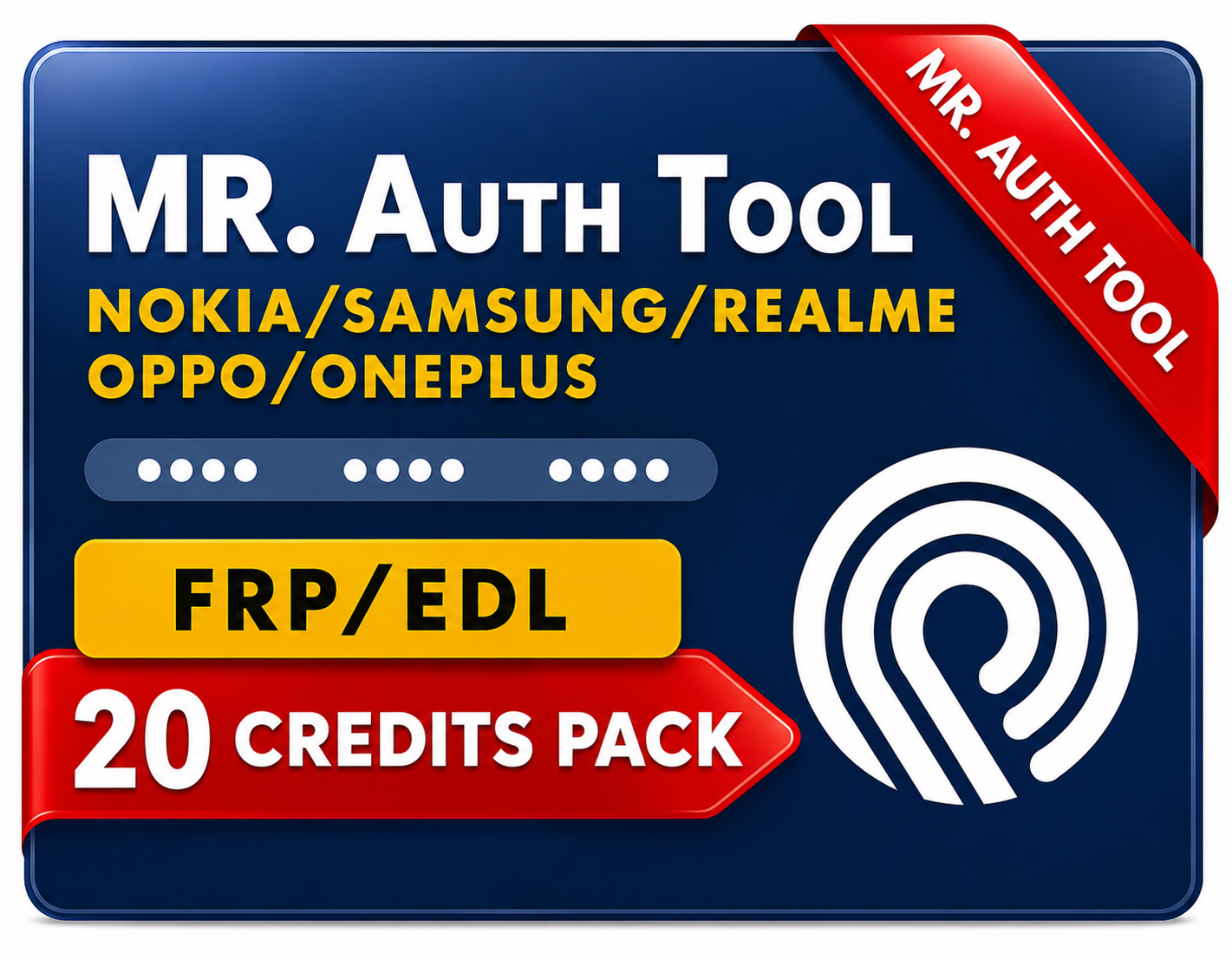 20 Credits — MR Auth Tool