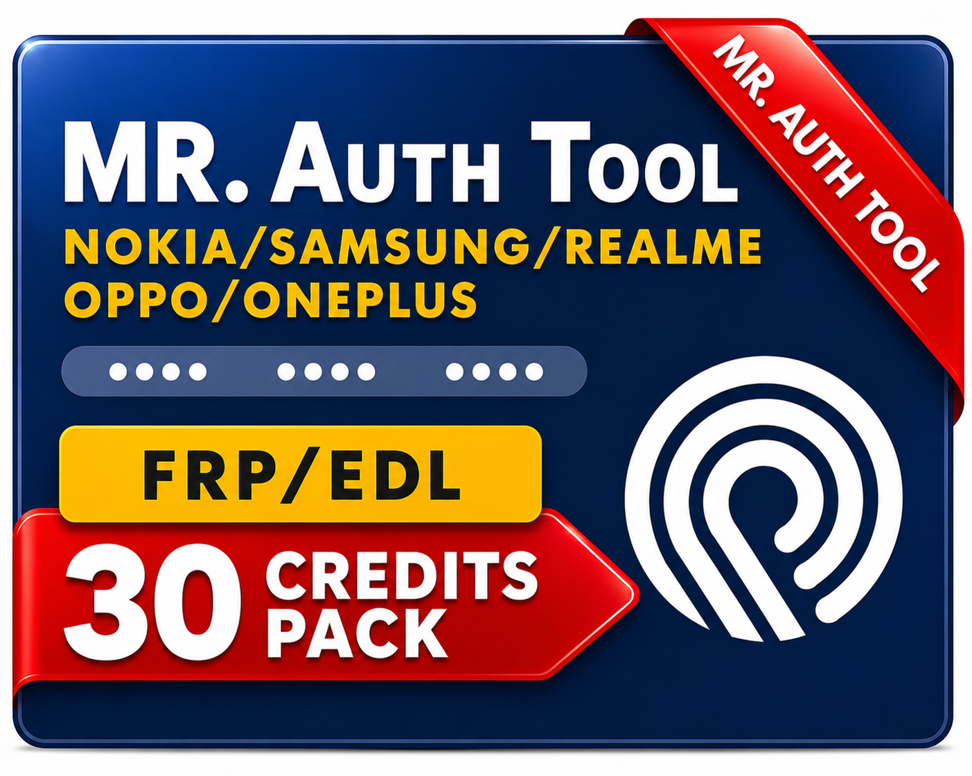 30 Credits — MR Auth Tool