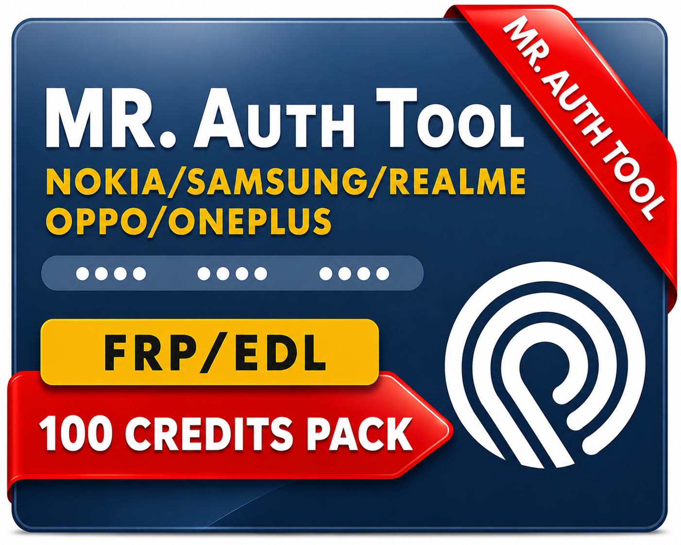 100 Credits — MR Auth Tool