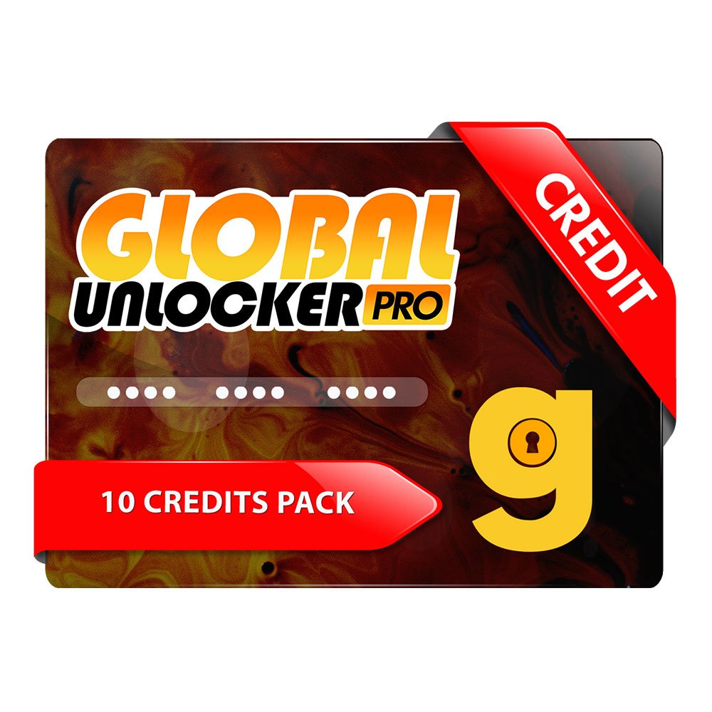 Global Unlocker Pro 10 Credits Pack