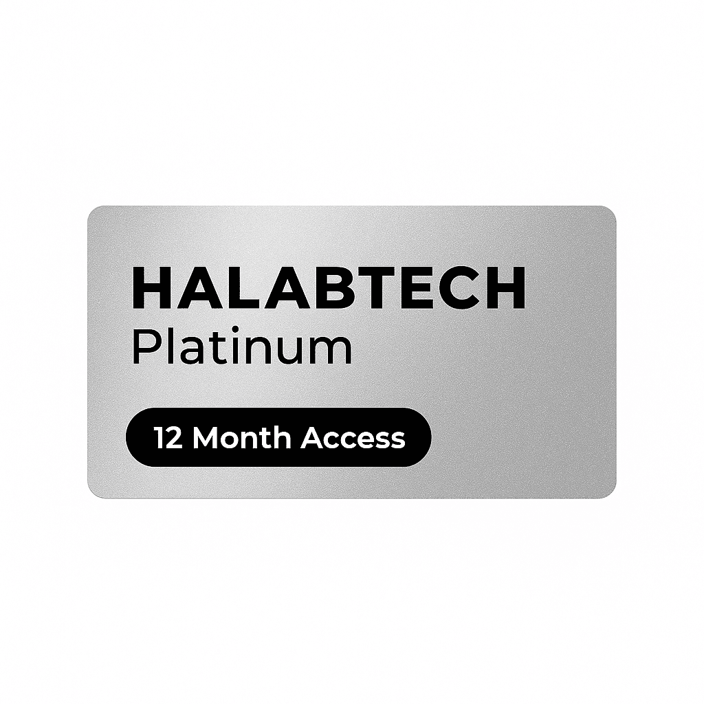 Halabtech Platinum 12-Month Access