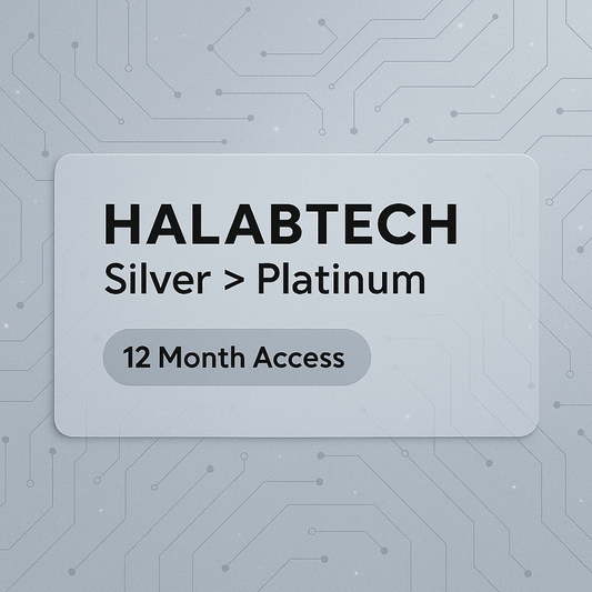 Halabtech Silver to Platinum Upgrade