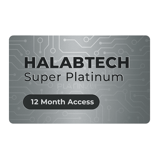 Halabtech Super Platinum 12-Month Access