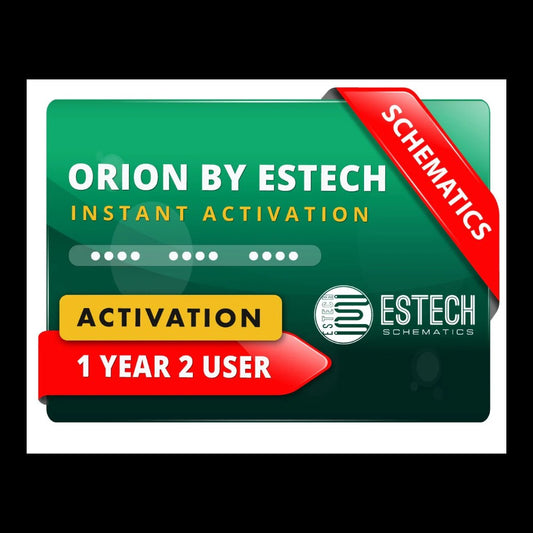 Orion Schematics License (12 Months) – 2 PCs