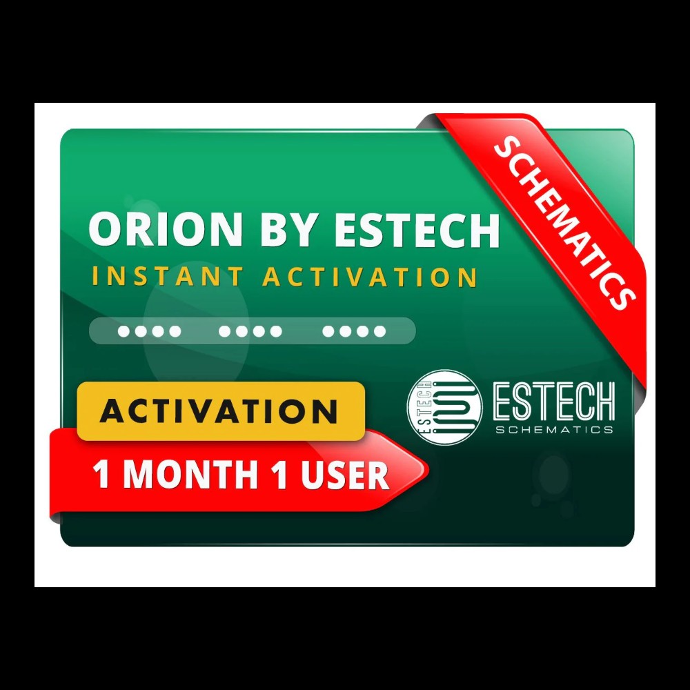 Orion Schematics License (1 Month) – 1 PC