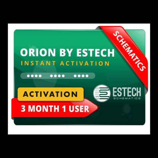 Orion Schematics License (3 Months) – 1 PC