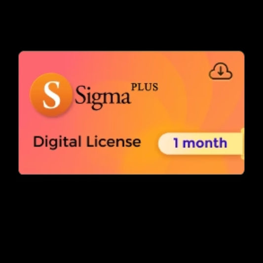 Sigma Plus digital license (1 month)