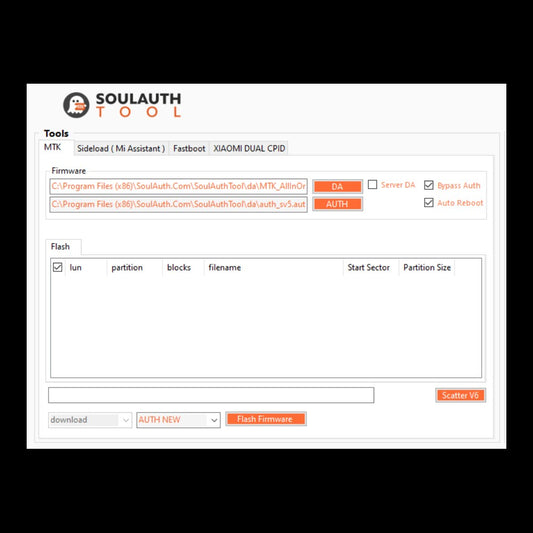 5 credits Soul Auth Tool