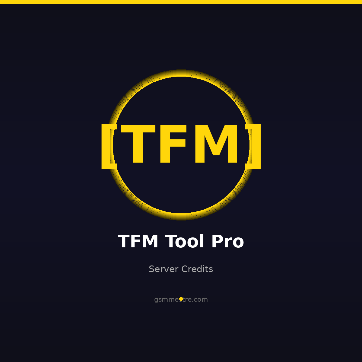 50 credits TFM Tool Pro