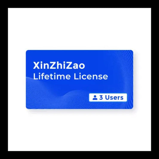 XinZhiZao lifetime license 20 years (3 users)